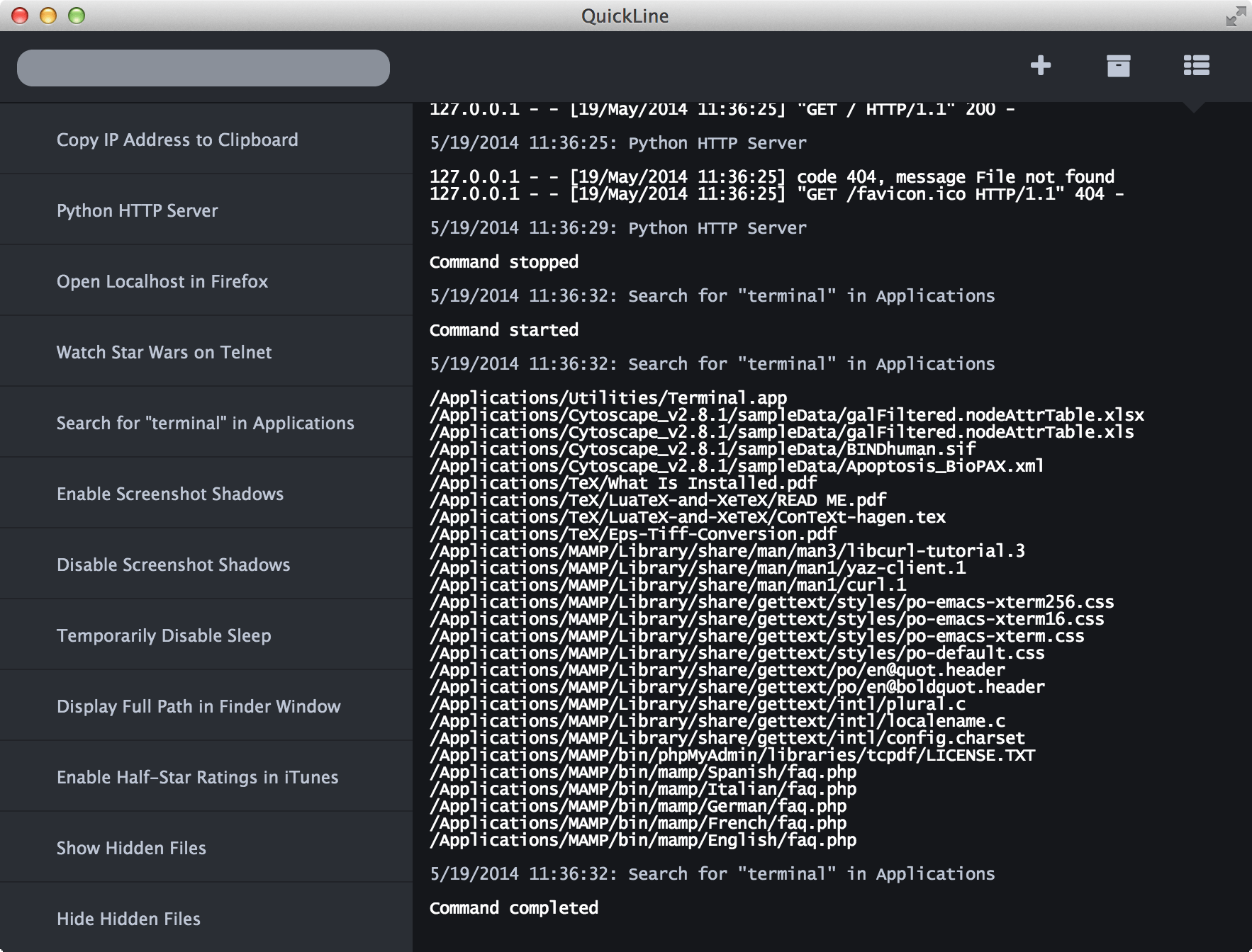 Terminal For Mac Commands