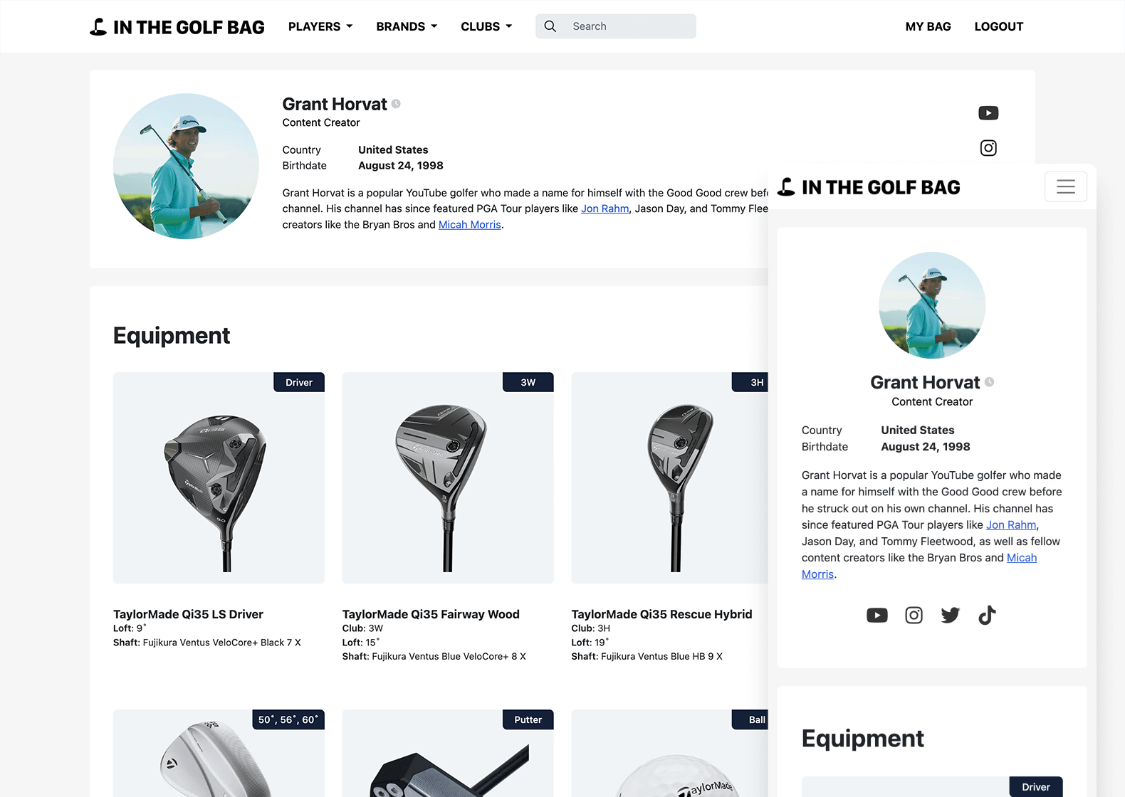 In The Golf Bag